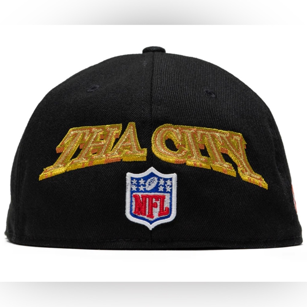 New Era x Politics NEW ORLEANS SAINTS “ THA CITY “ 59Fifty Fitted Hat  7 1/2